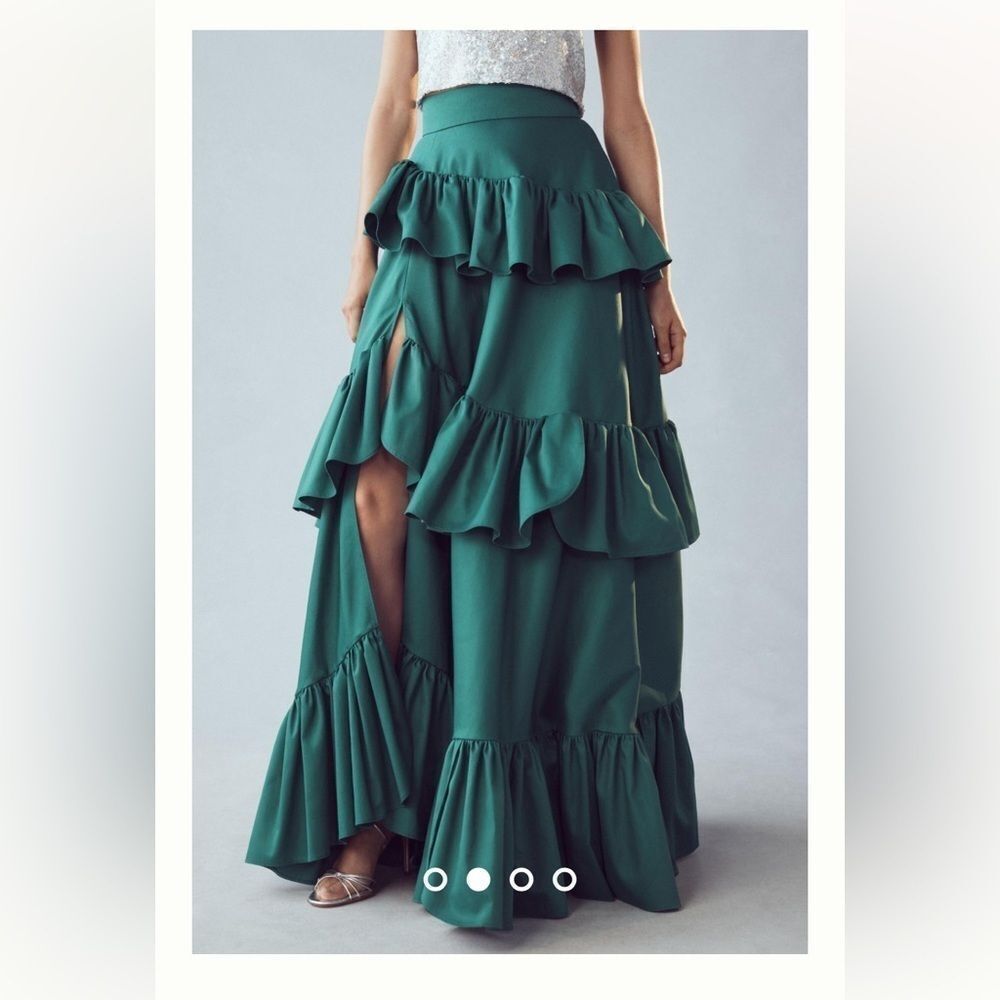 Morphine Fashion Tiered Ruffle Skirt